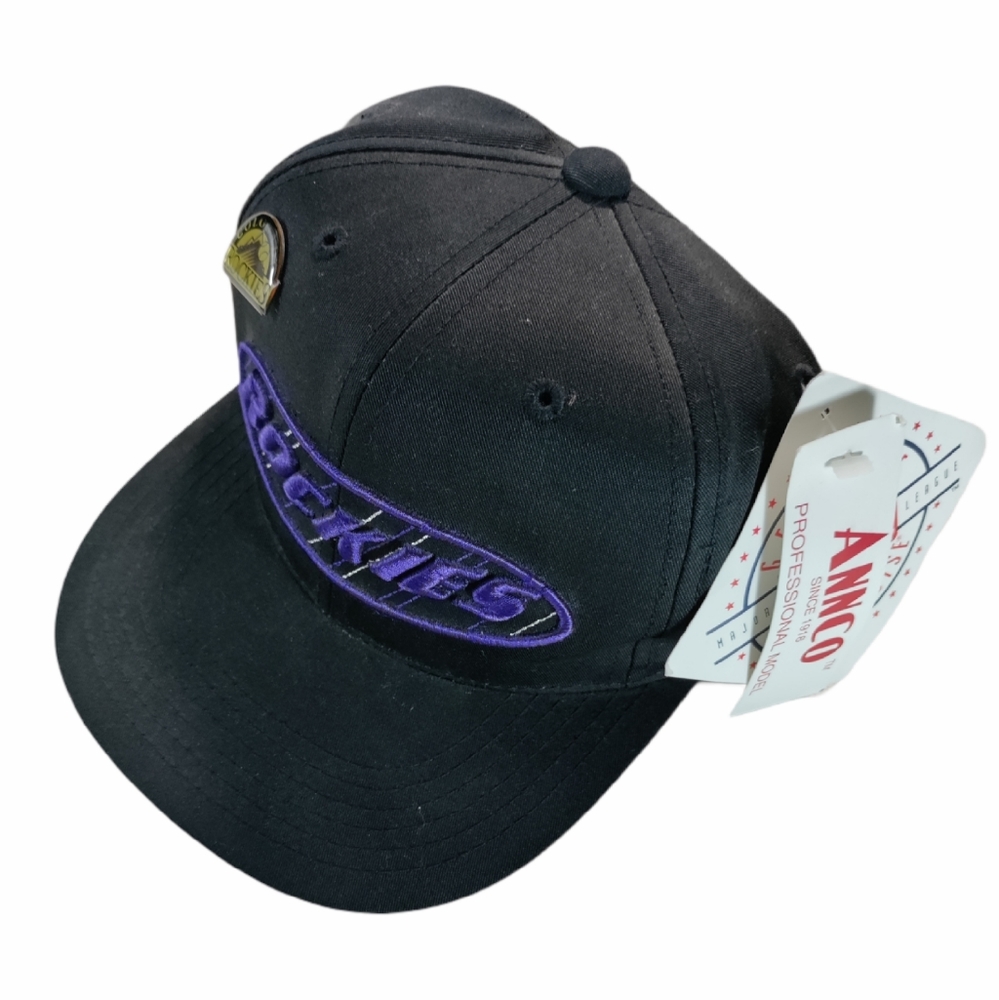 Vintage 90s MLB All-Star Colorado Rockies Snapback